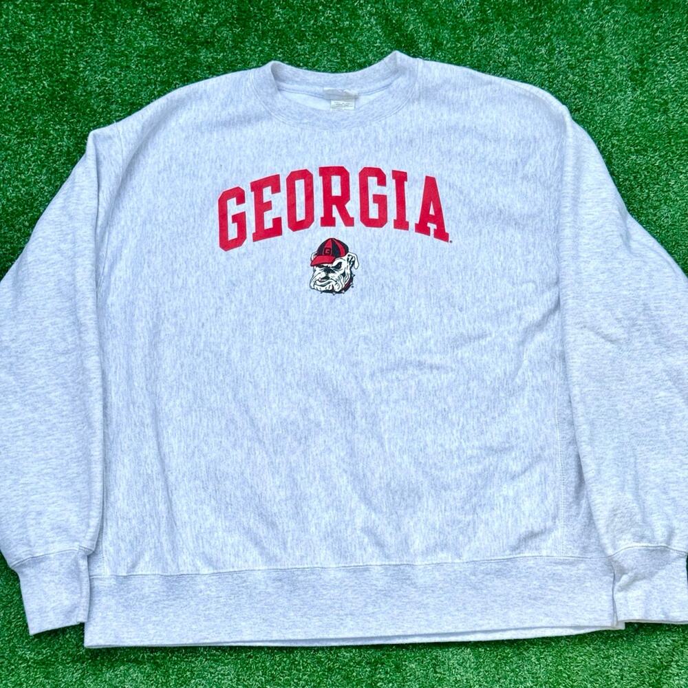 Champion x University Of Georgia Athletics Georgia Bulldogs Sweatshirt Vintage
